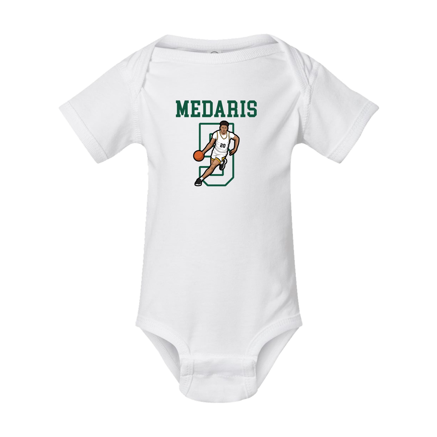 Baby Onesie — Shirsey in White