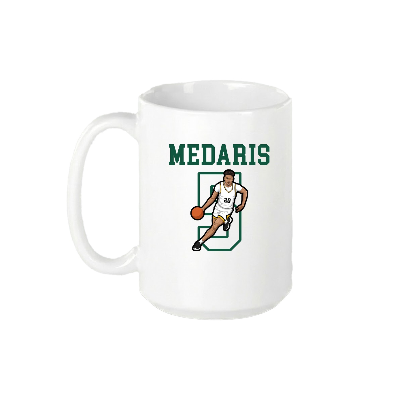 15oz Coffee Mug — Shirsey in White