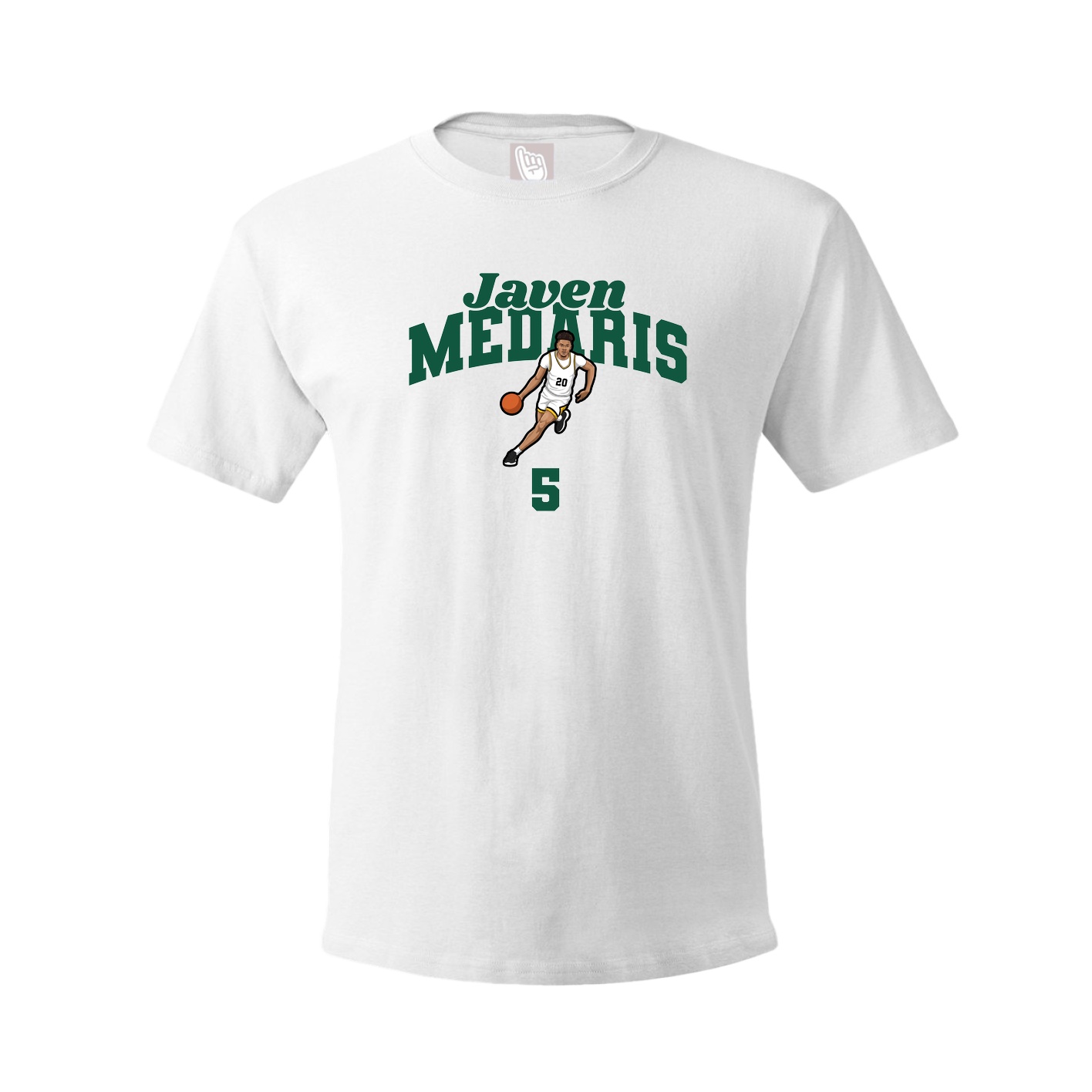 Youth Tee — Signature Arch in White