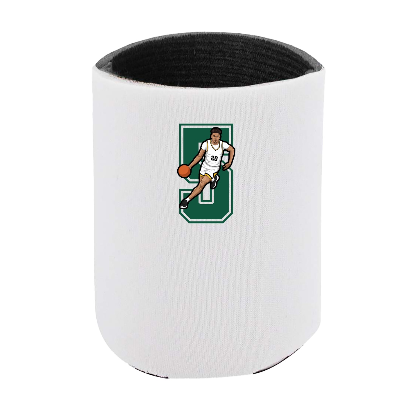 Can Holder — Number in White