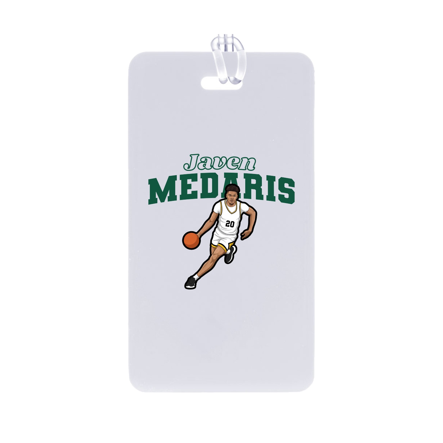 Bag Tag — Name Arch in Classic