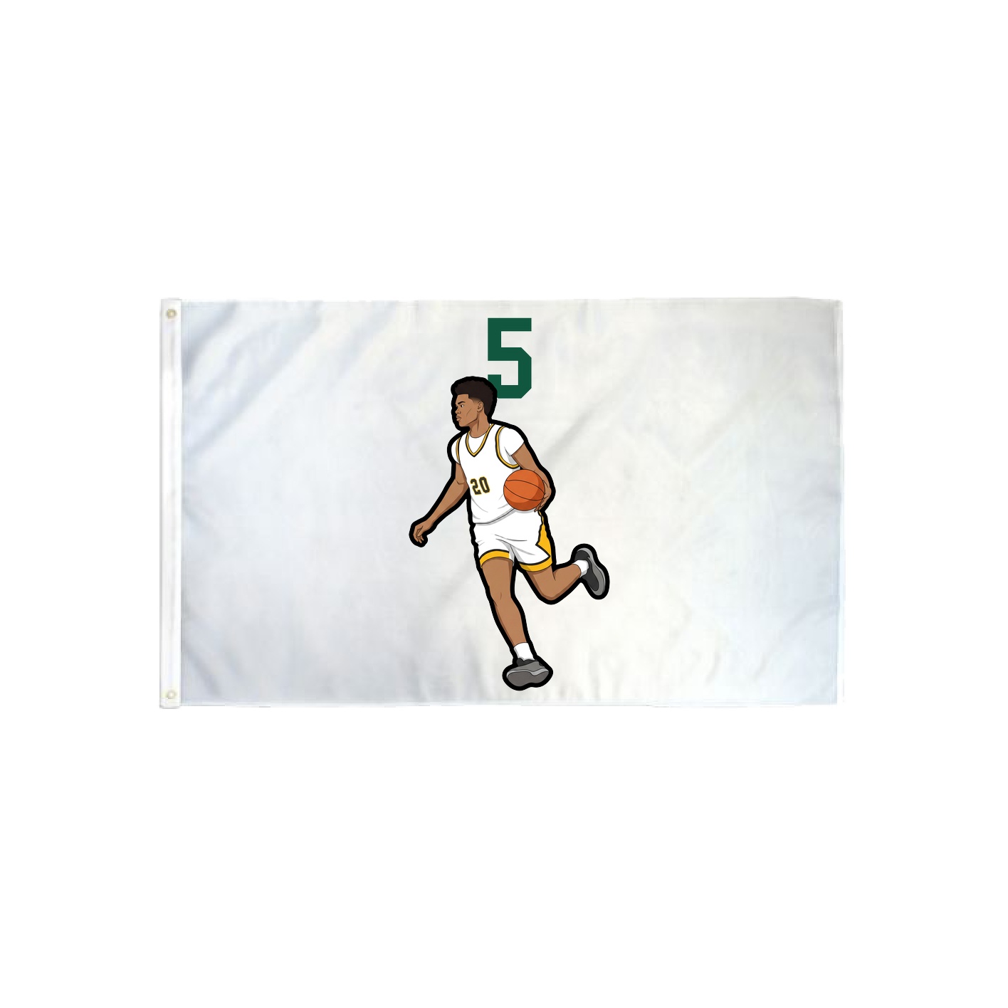 3x5 Flag — Number Top in Classic