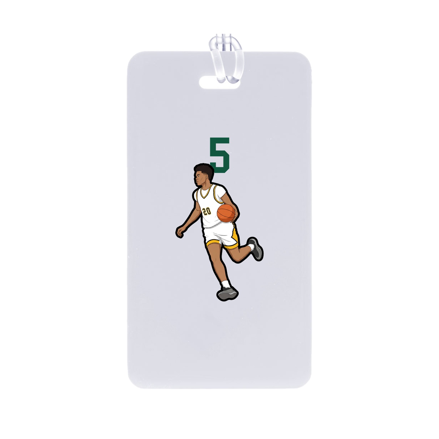 Bag Tag — Number Top in Classic