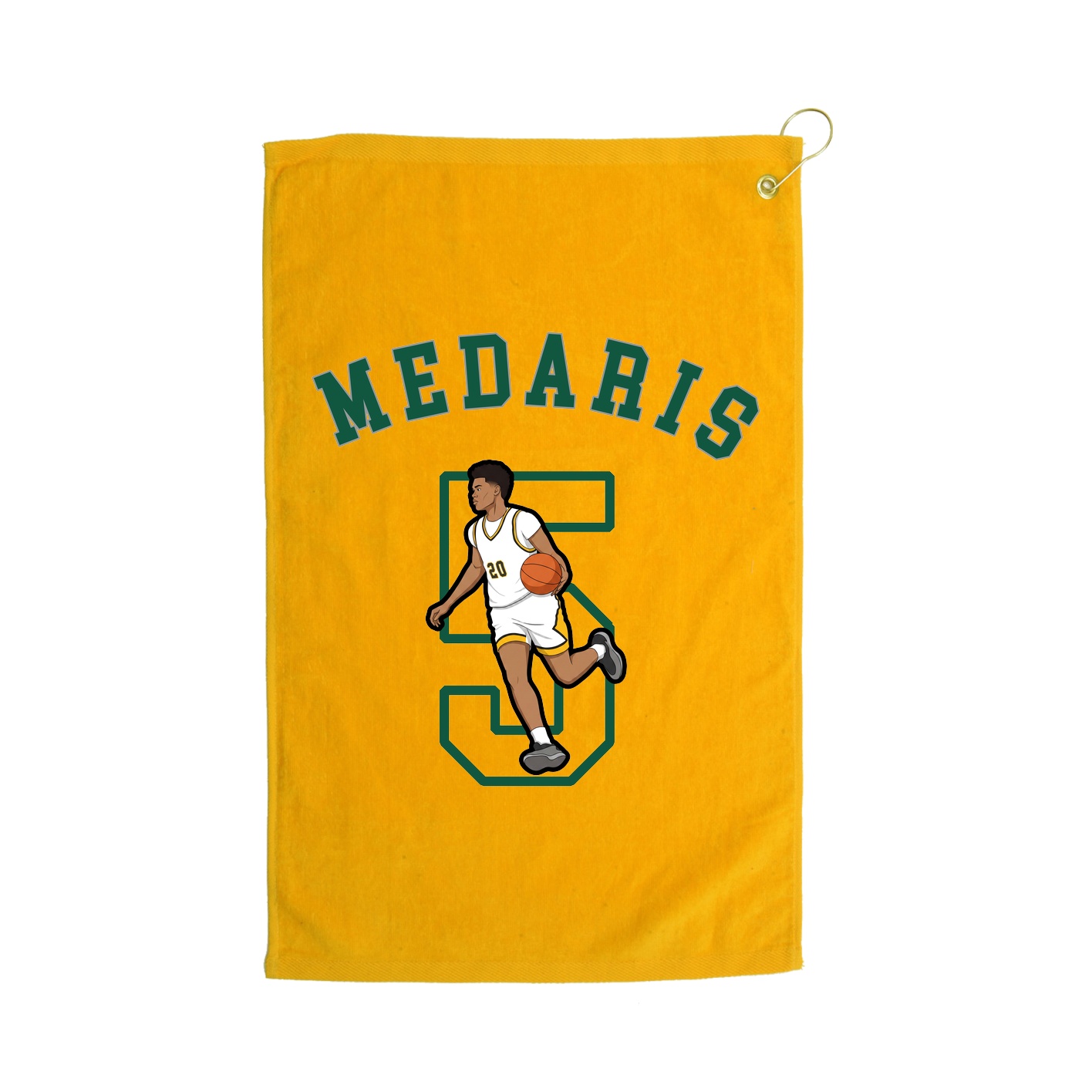 Golf Towel — Shirsey Arch in Gold