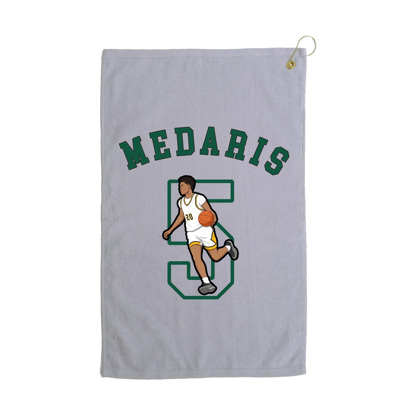Golf Towel — Shirsey Arch in Grey