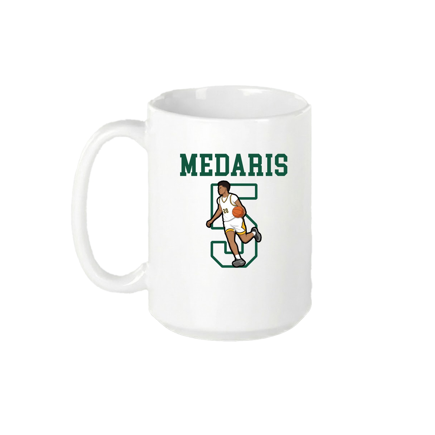 15oz Coffee Mug — Shirsey in White