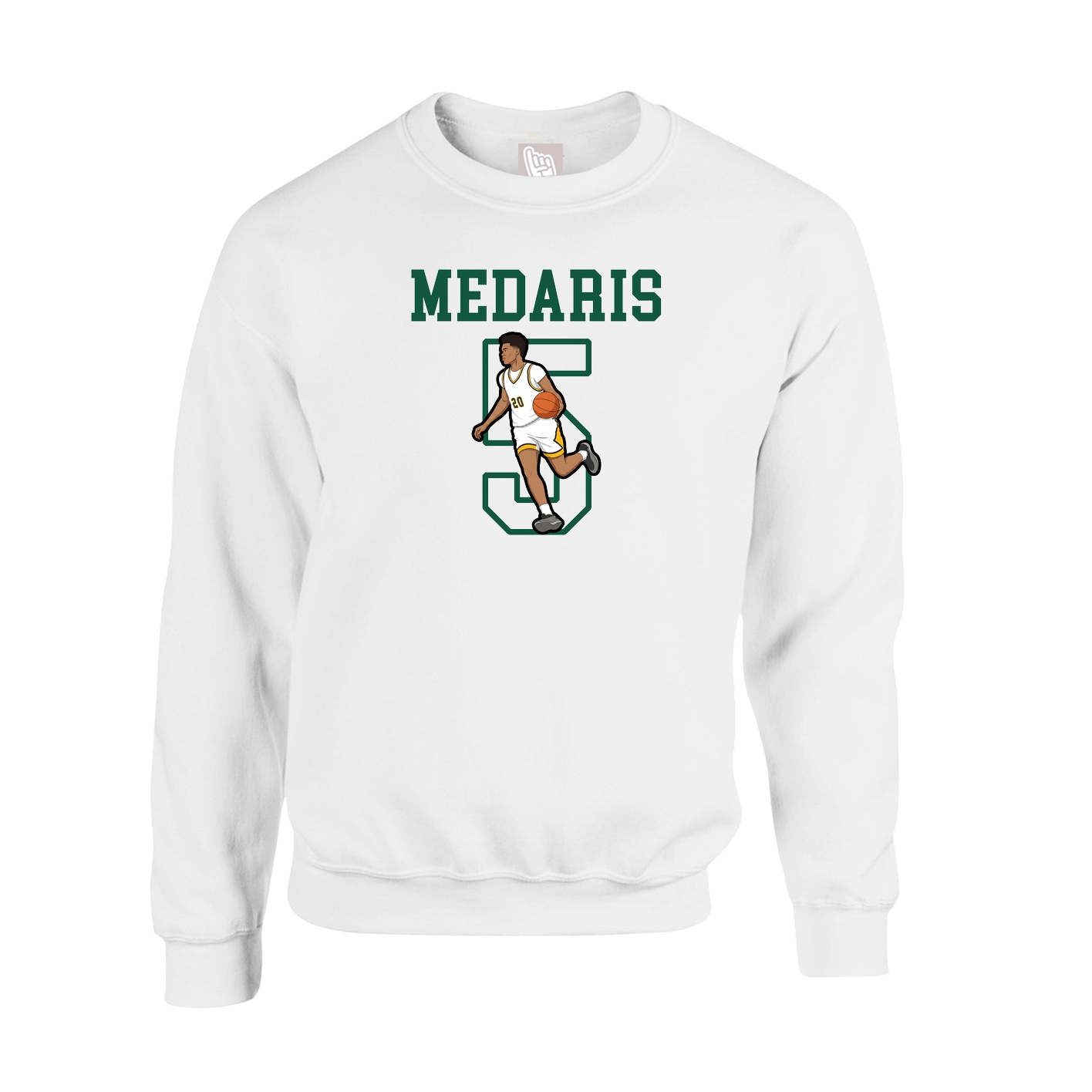 Fleece Crew — Shirsey in White