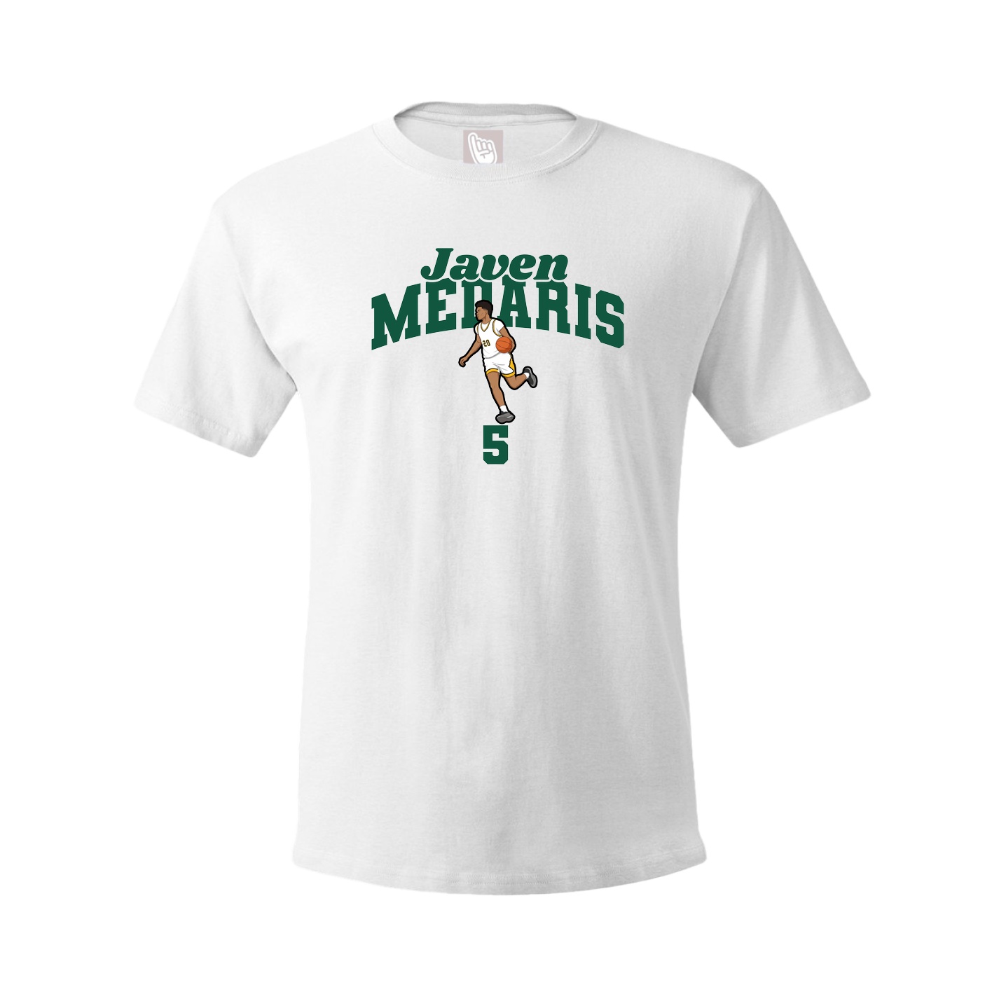 Youth Tee — Signature Arch in White