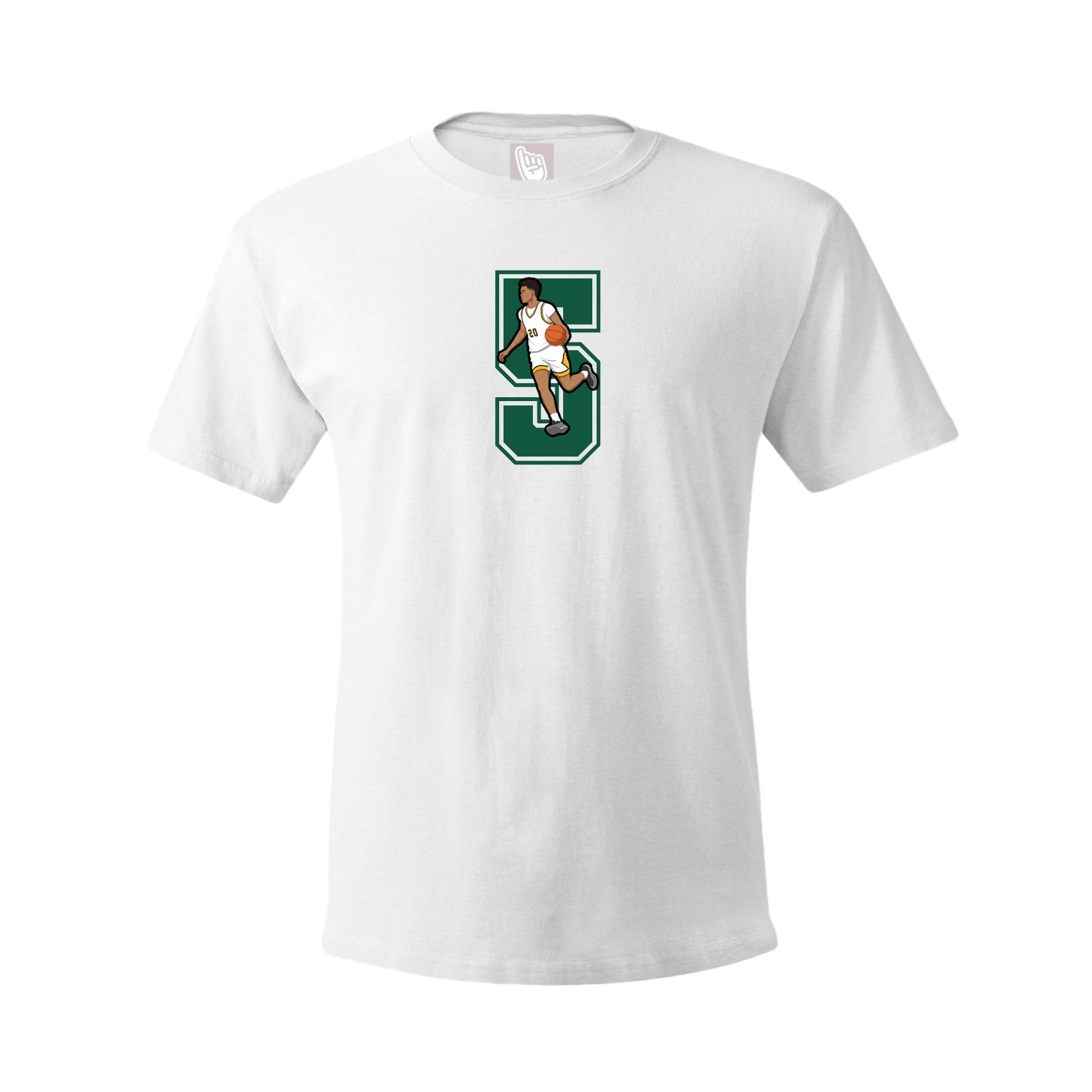 Tee — Number in White