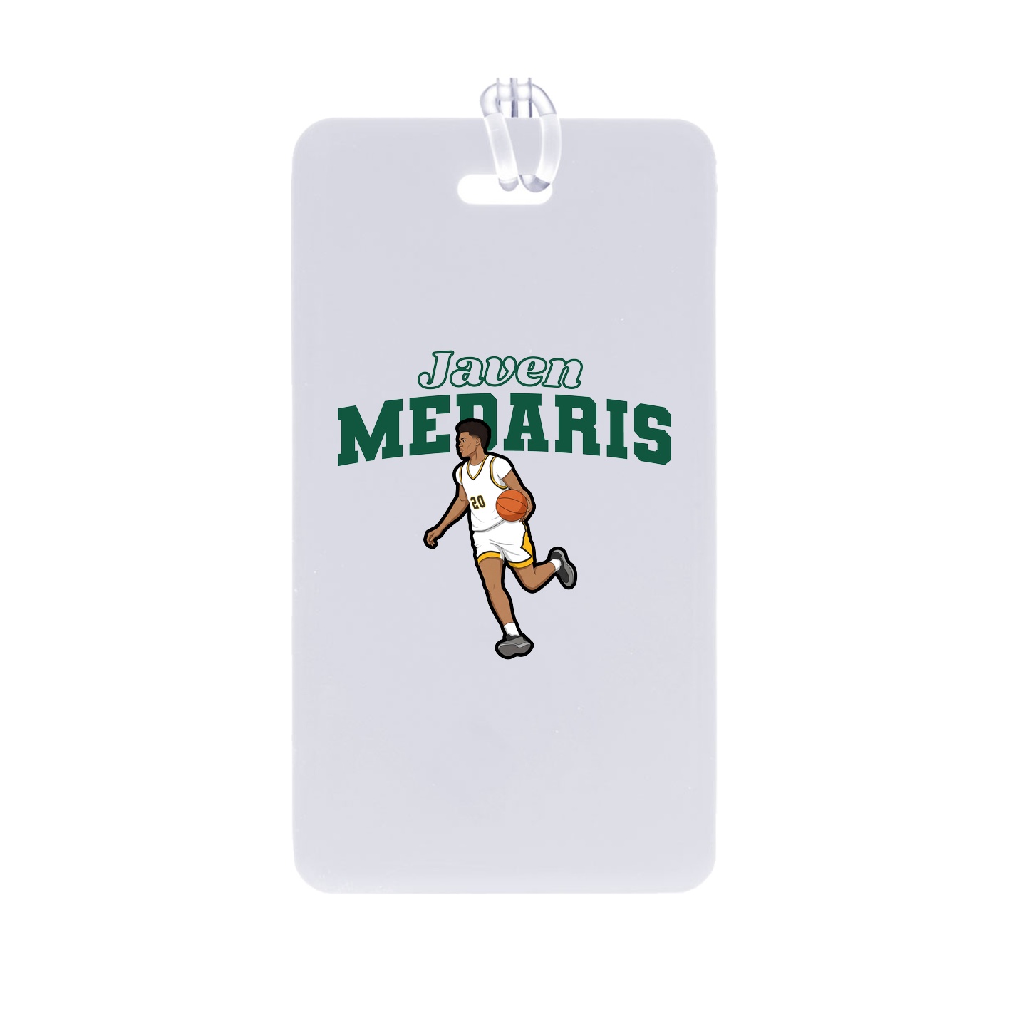 Bag Tag — Name Arch in Classic