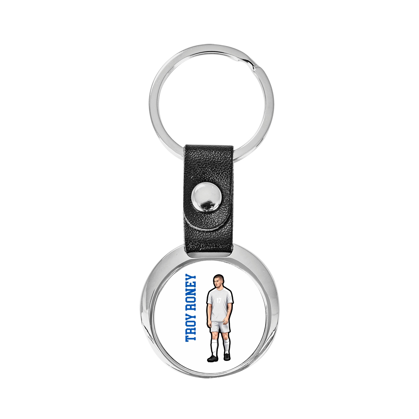 Key Chain — Name Vertical in Classic