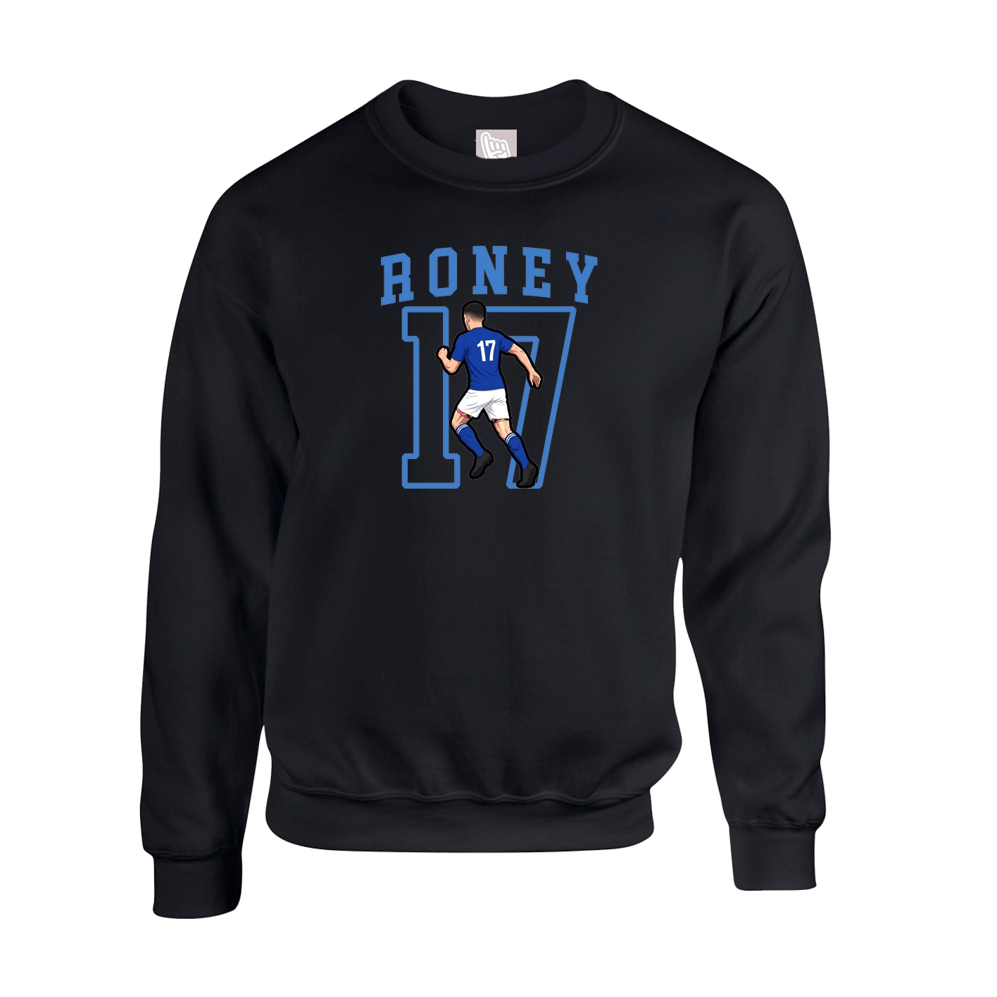 Fleece Crew — Shirsey in Black