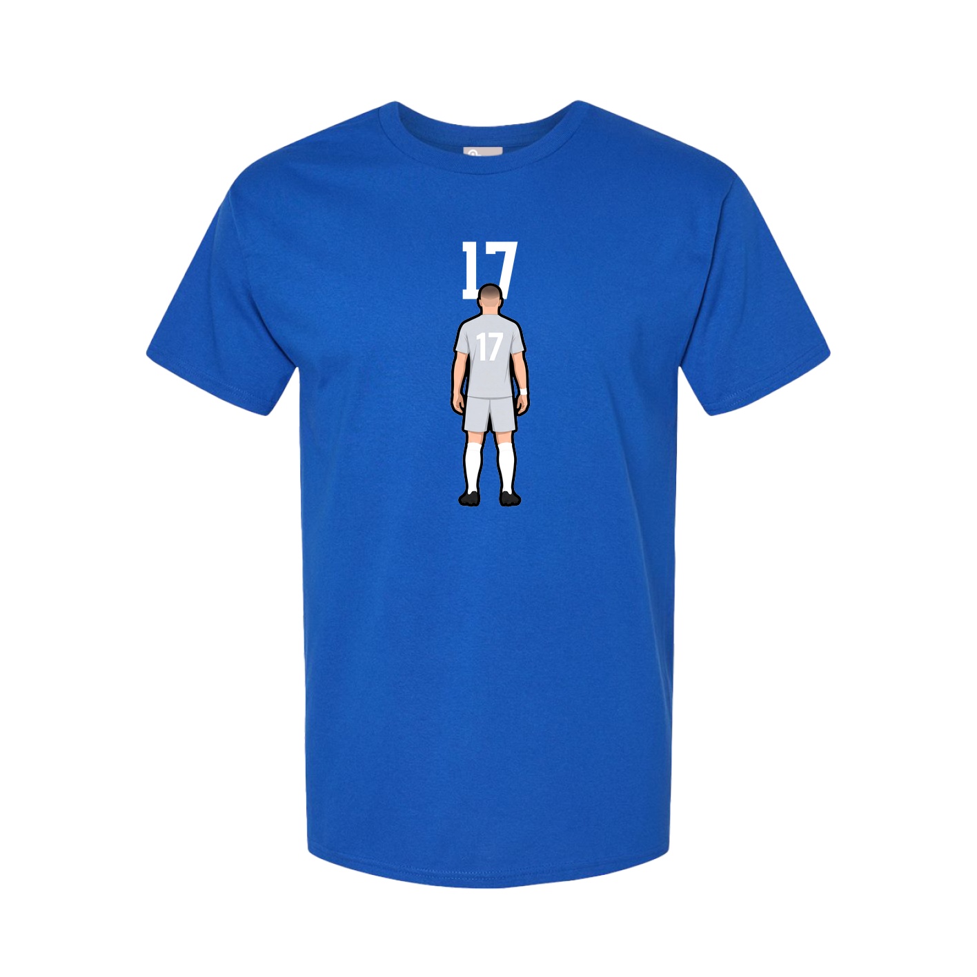 Tee — Number Top in Royal