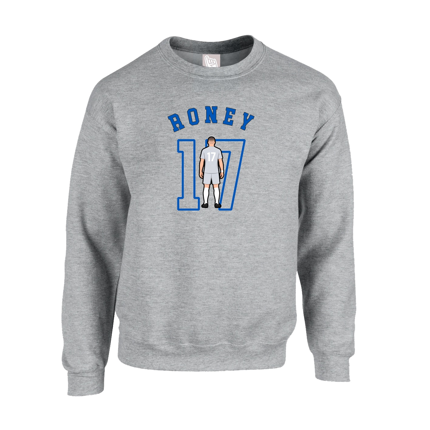Fleece Crew — Shirsey Arch in Grey