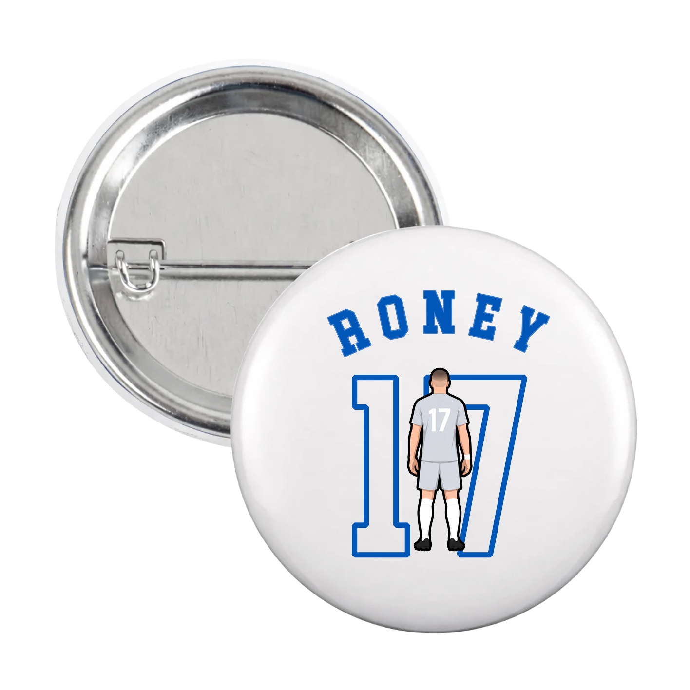 Game Day Button — Shirsey Arch in White