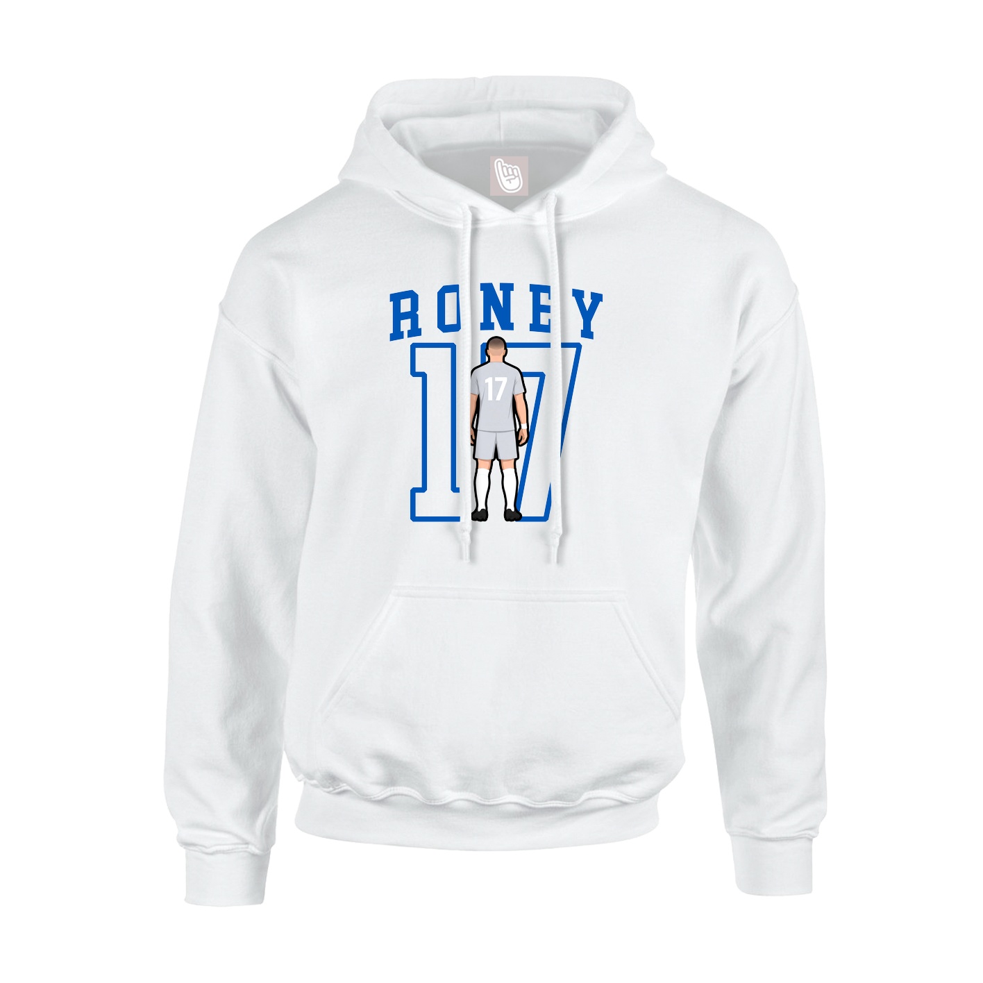 Hoodie — Shirsey in White