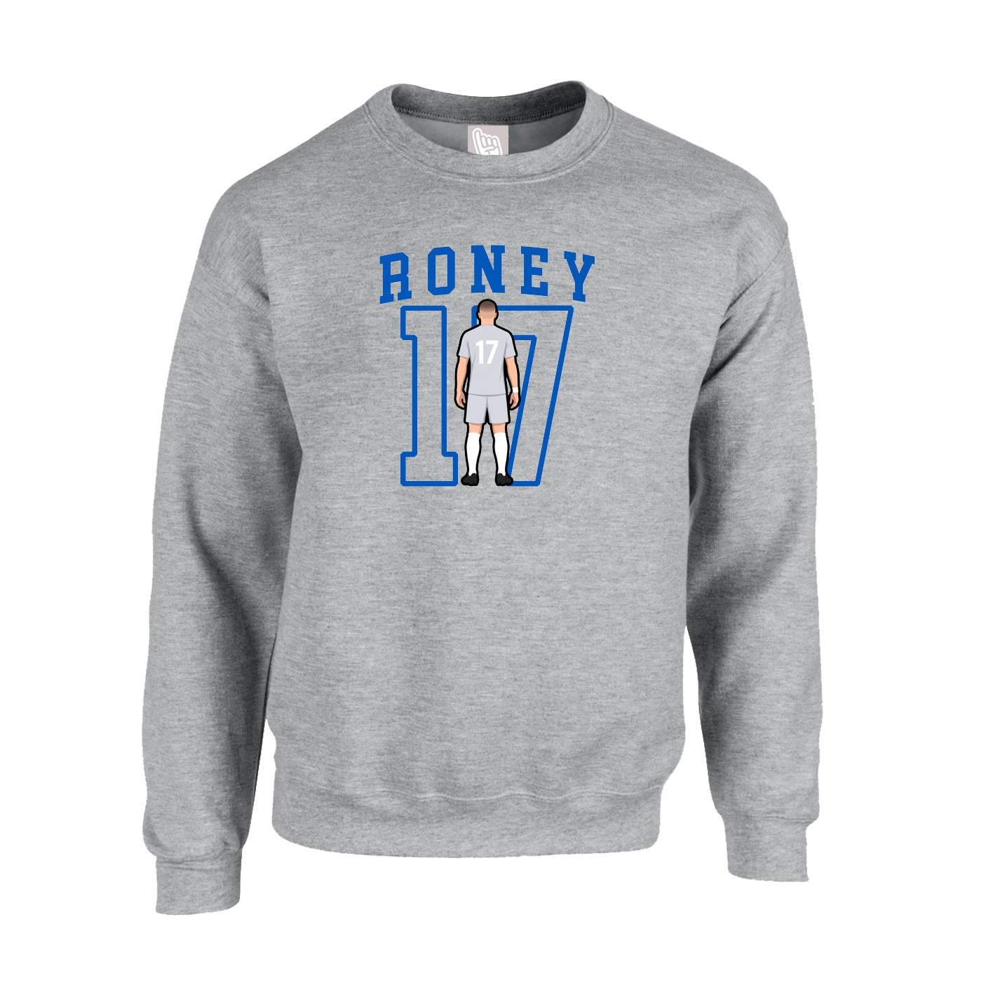Fleece Crew — Shirsey in Grey