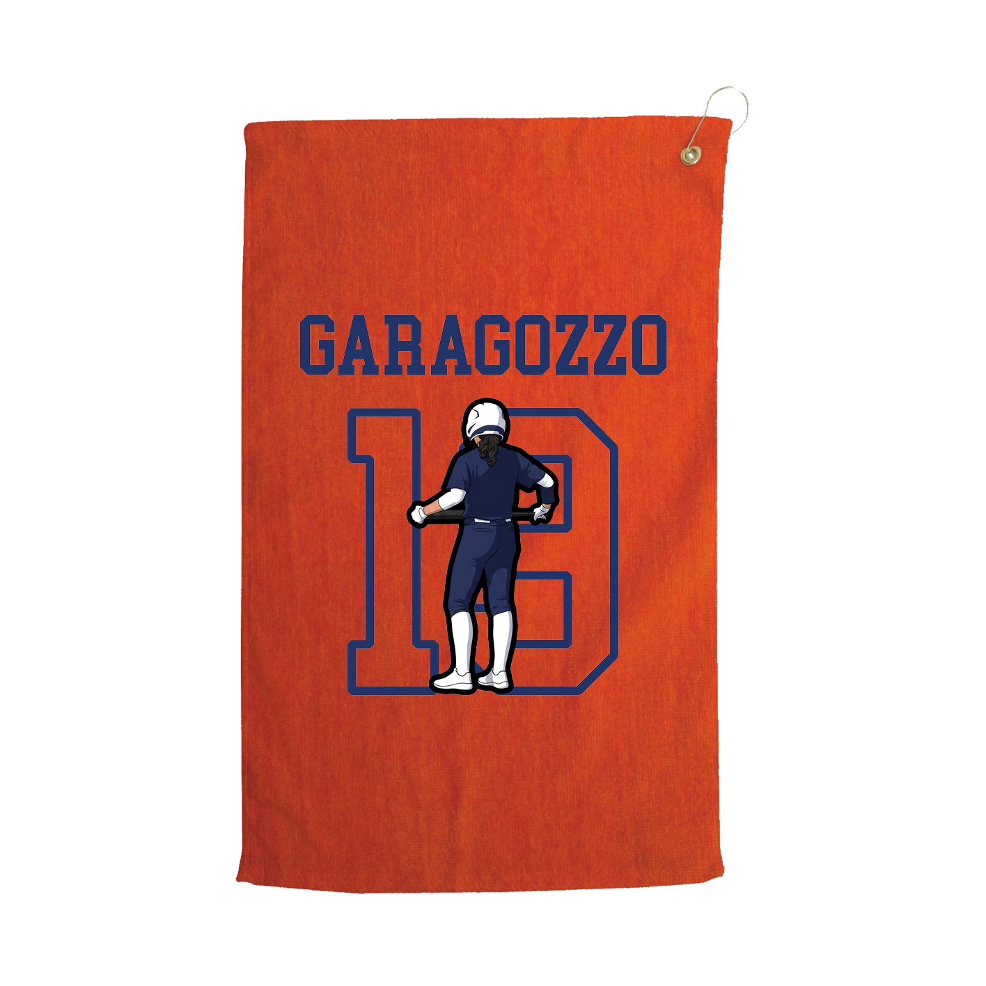 Golf Towel — Shirsey in Orange