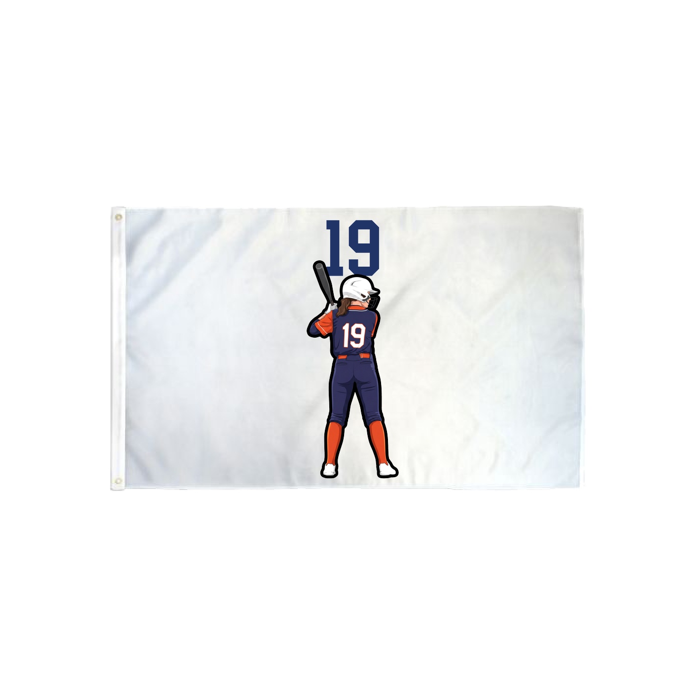 3x5 Flag — Number Top in Classic