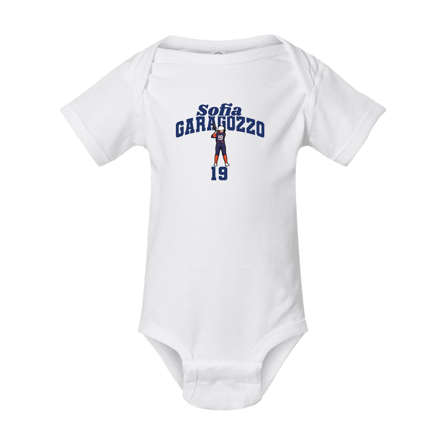 Baby Onesie — Signature Arch in White