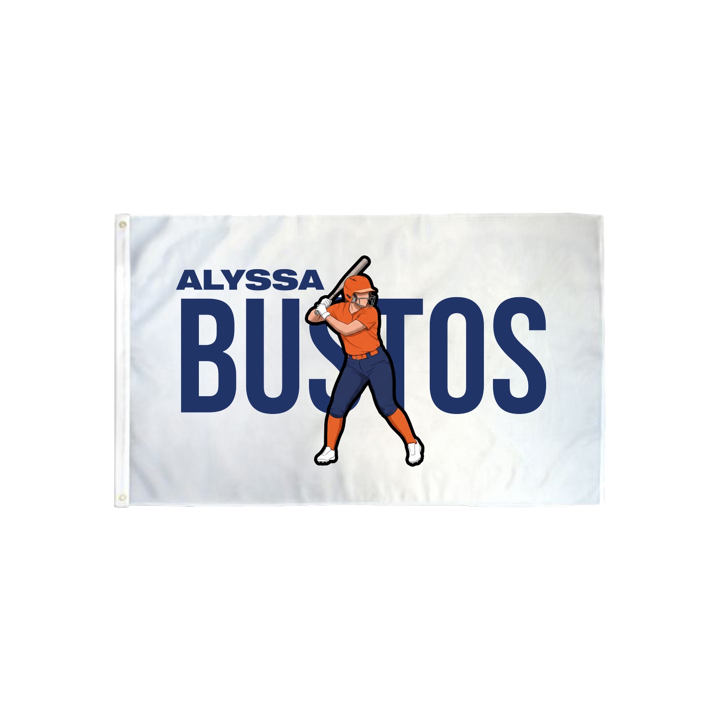 3x5 Flag — Player Name in Classic