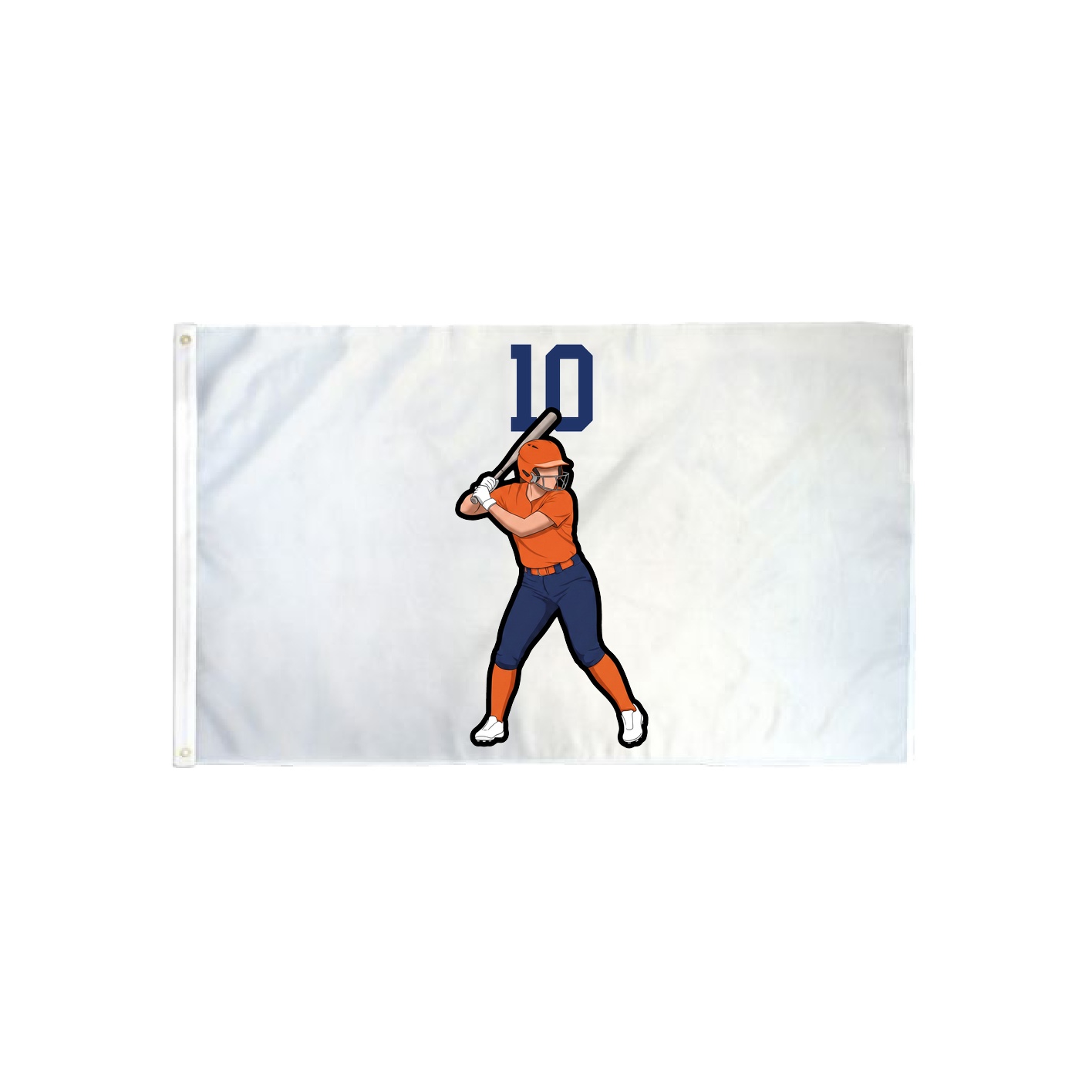 3x5 Flag — Number Top in Classic