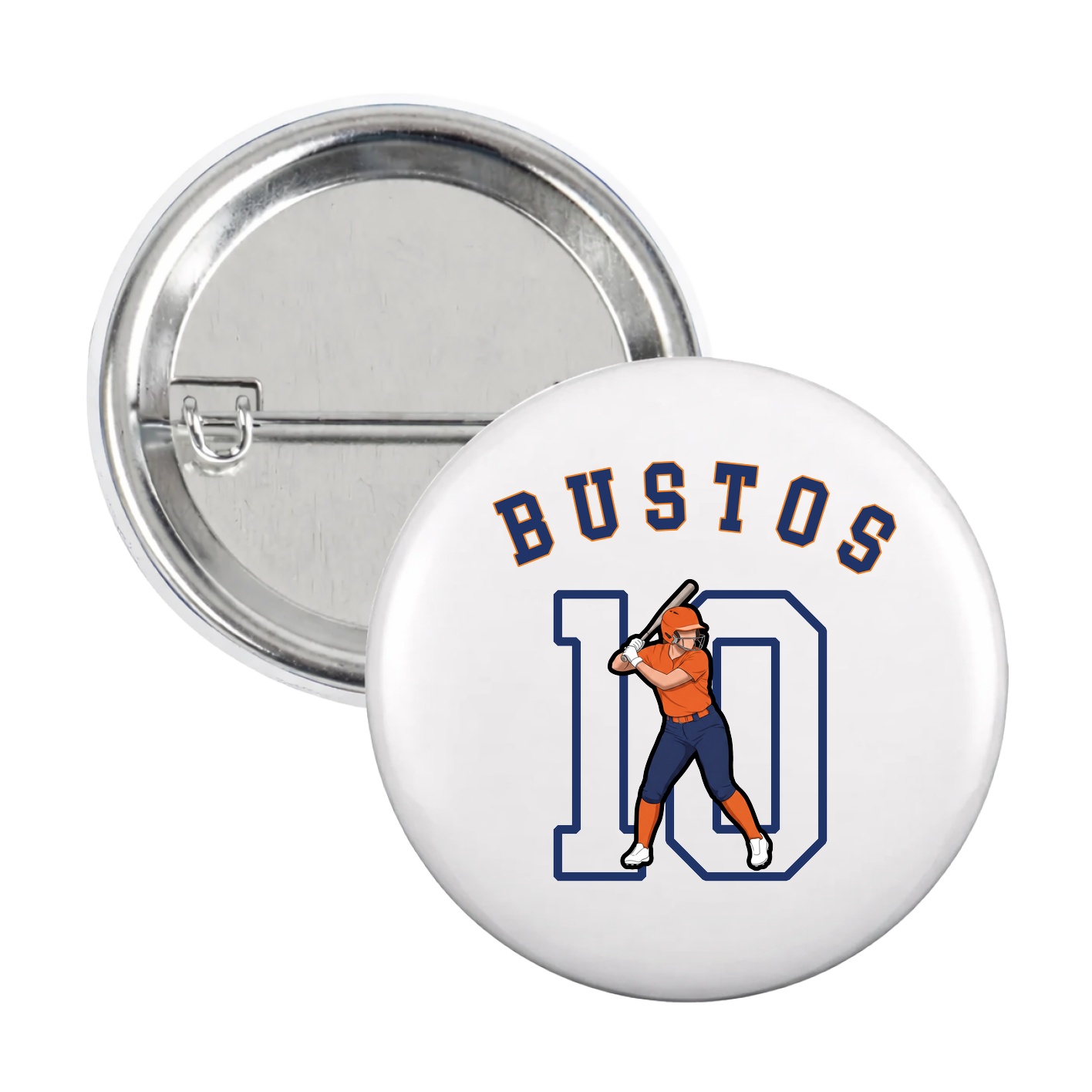 Game Day Button — Shirsey Arch in White