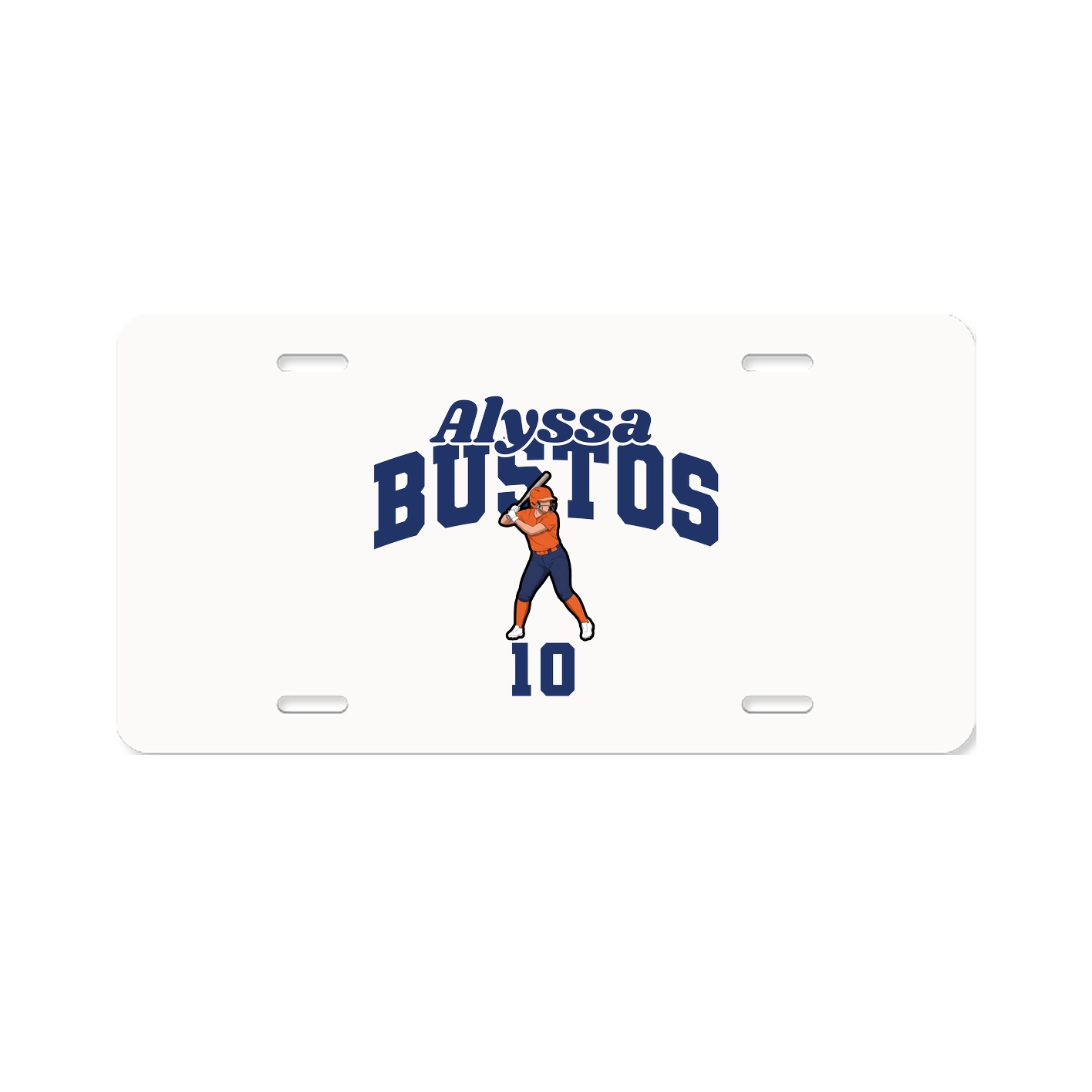 License Plate — Signature Arch in Classic
