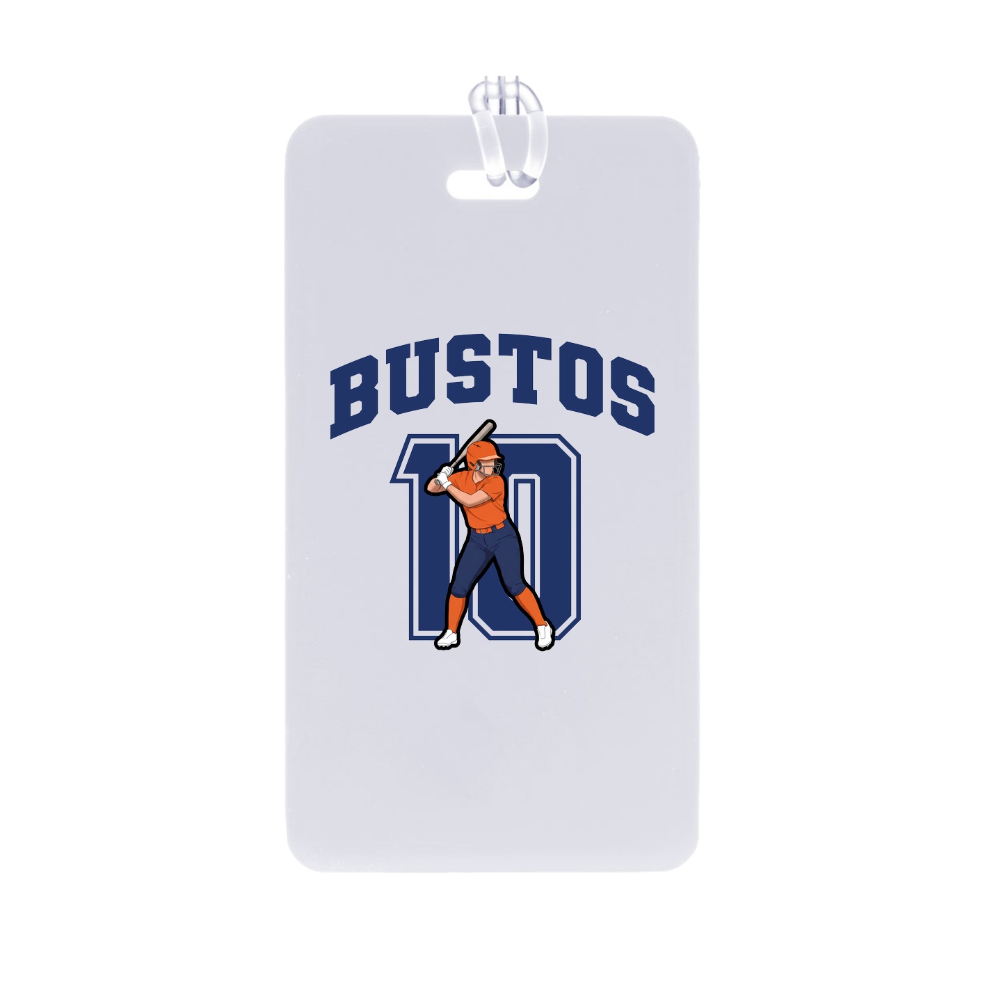 Bag Tag — Number in Classic