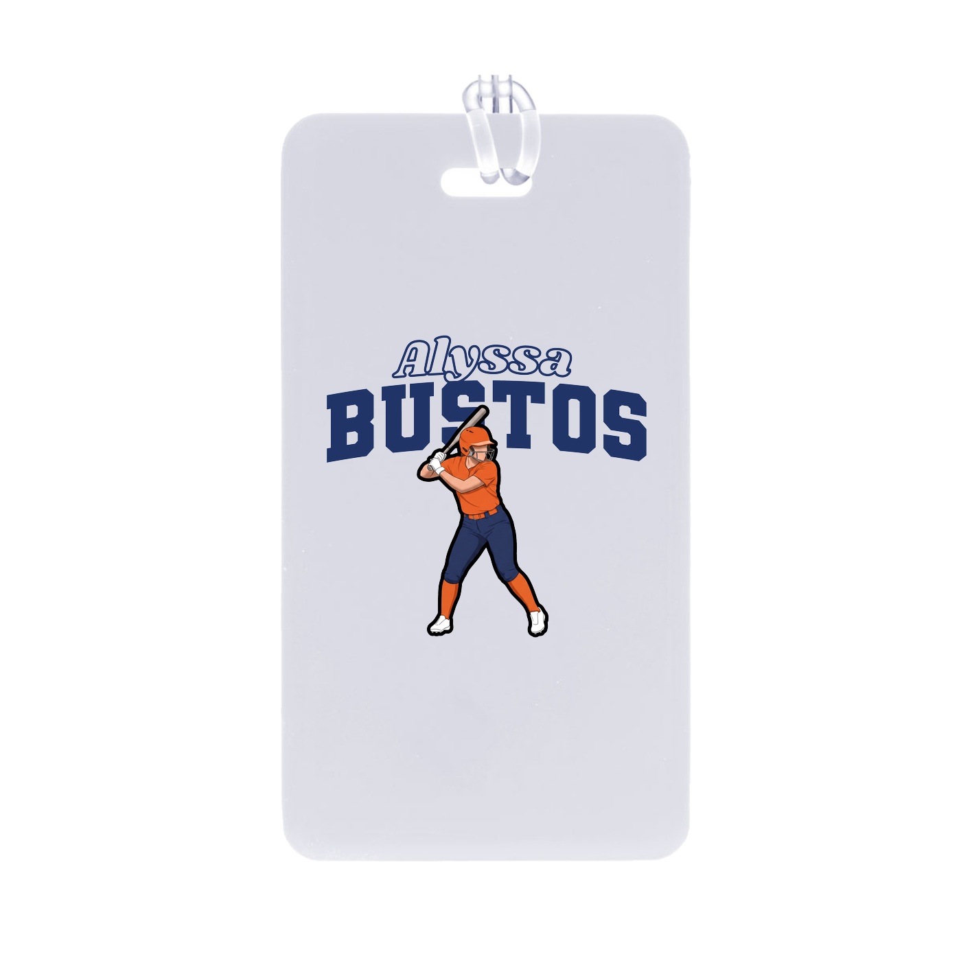 Bag Tag — Name Arch in Classic