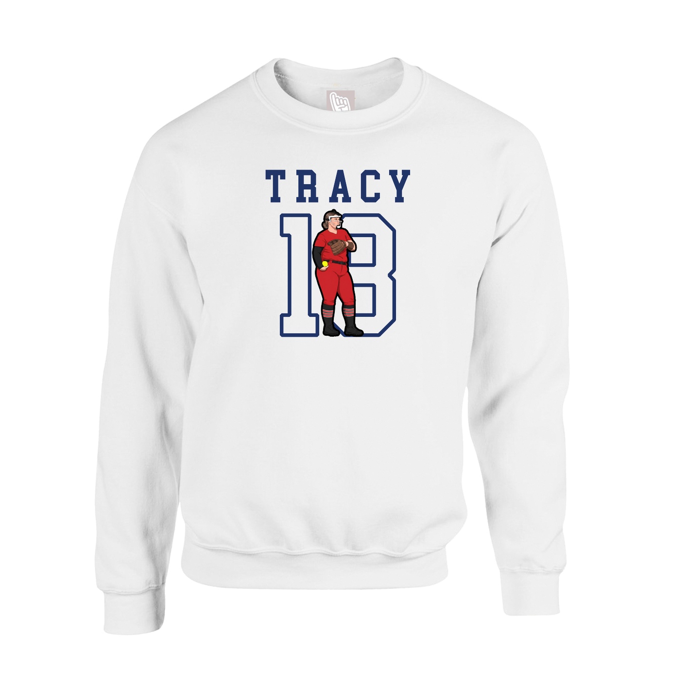 Fleece Crew — Shirsey in White