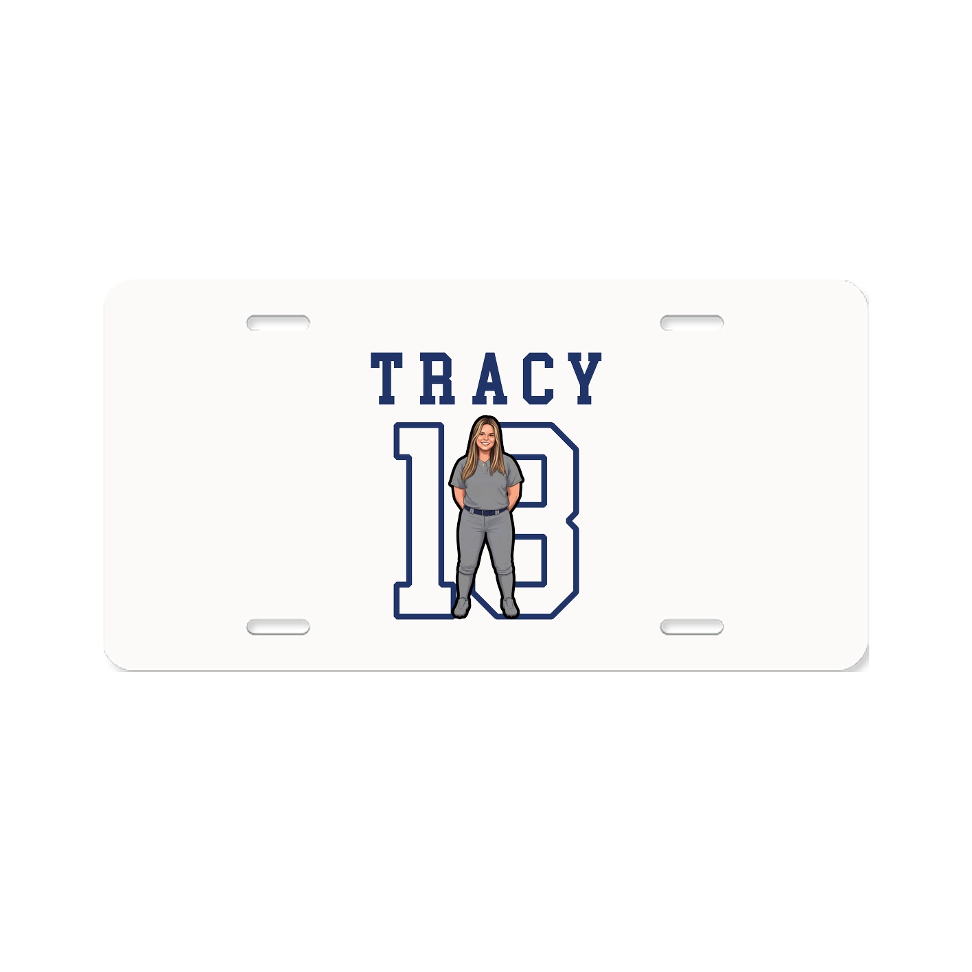 License Plate — Shirsey in Classic