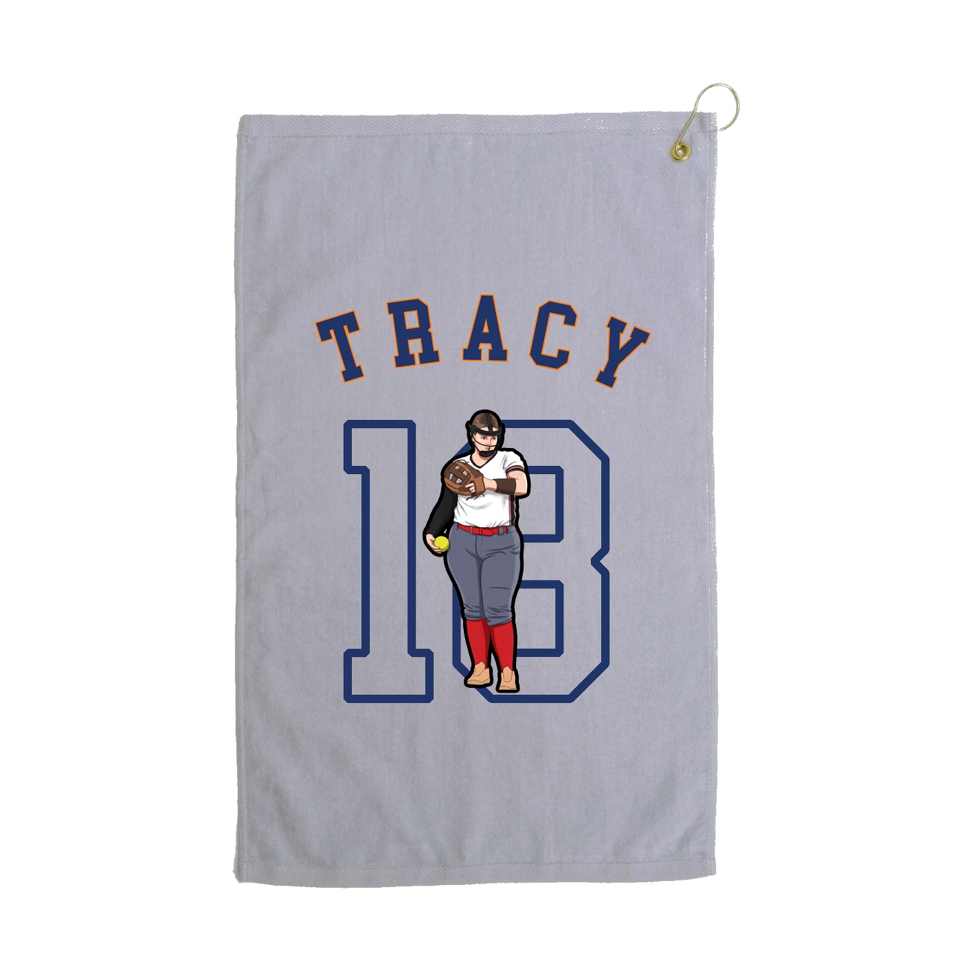 Golf Towel — Shirsey Arch in Grey