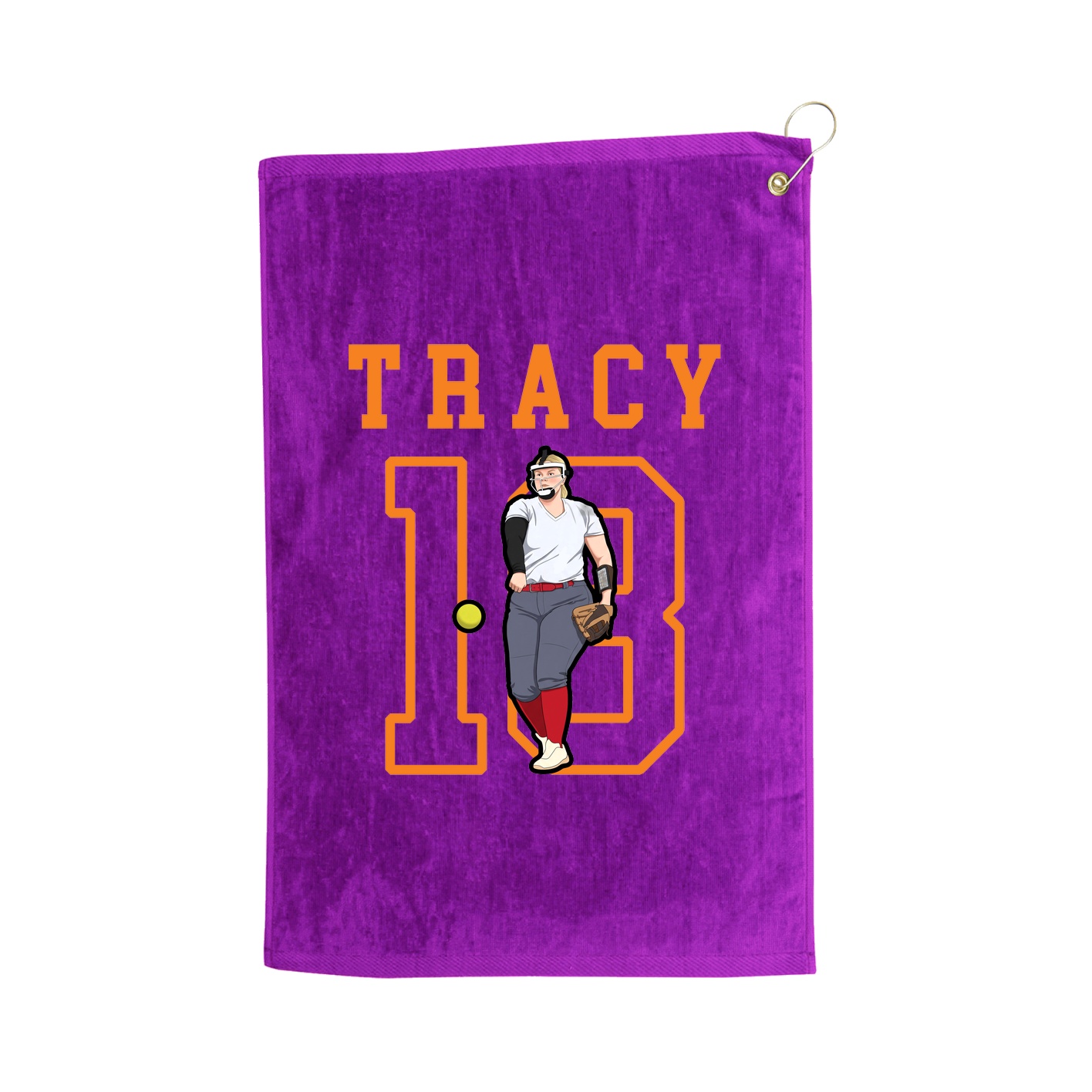 Golf Towel — Shirsey in Purple