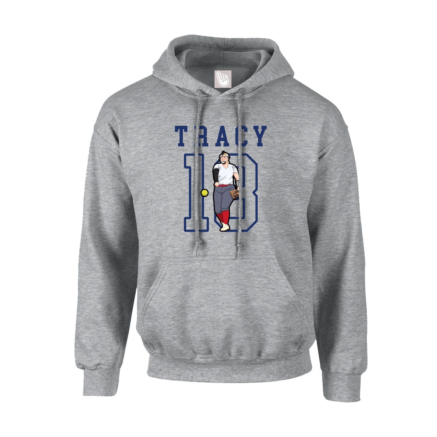 Youth Hoodie — Shirsey in Grey