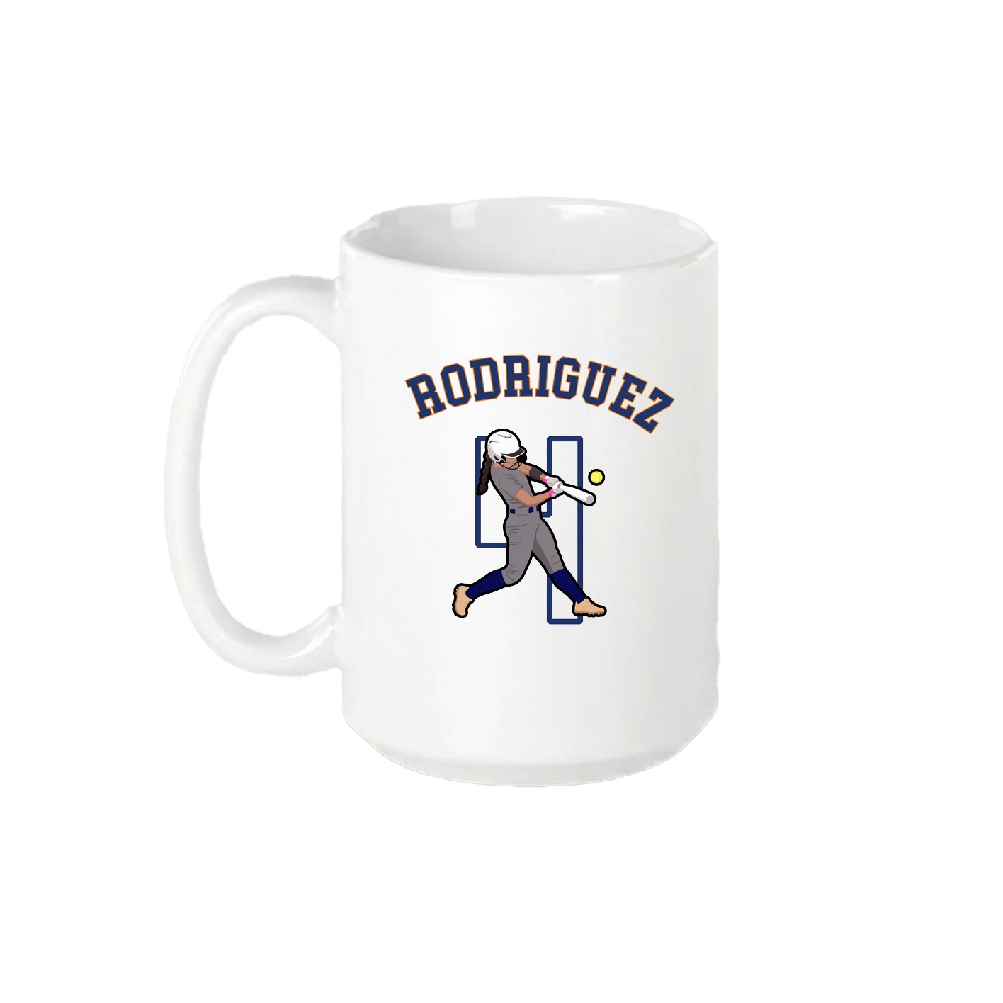 15oz Coffee Mug — Shirsey Arch in White