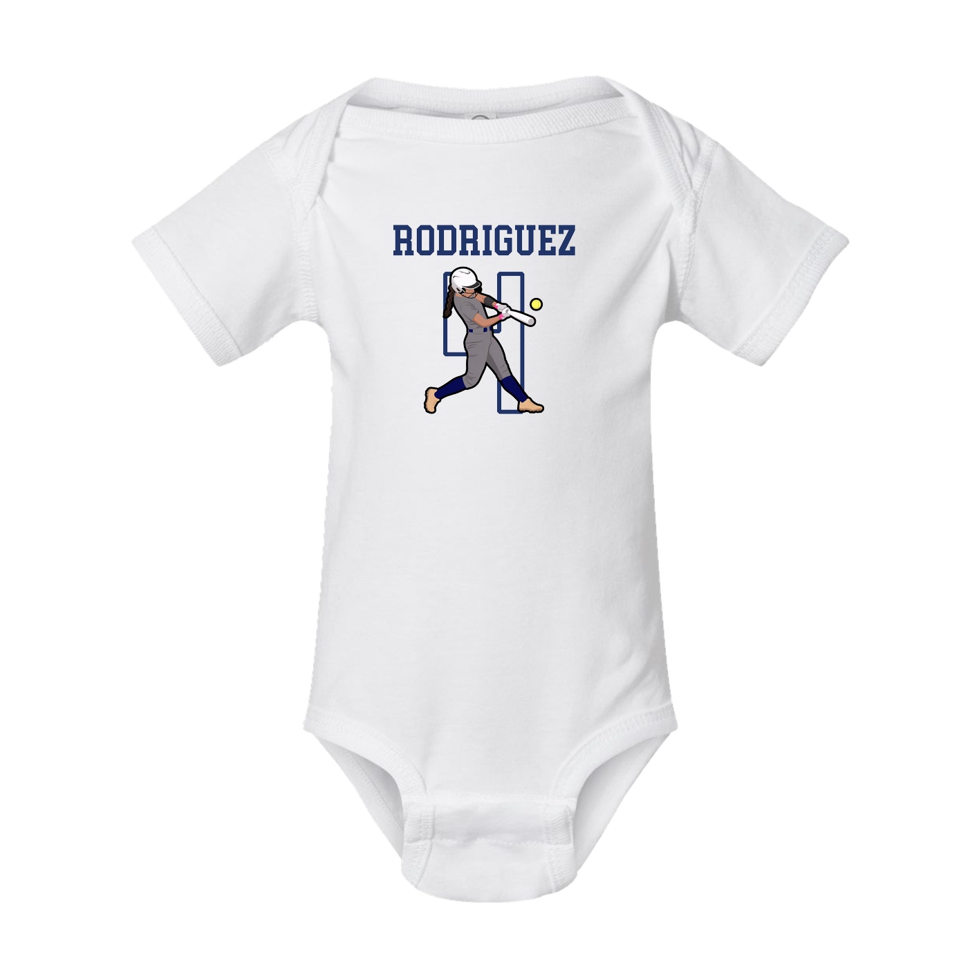 Baby Onesie — Shirsey in White