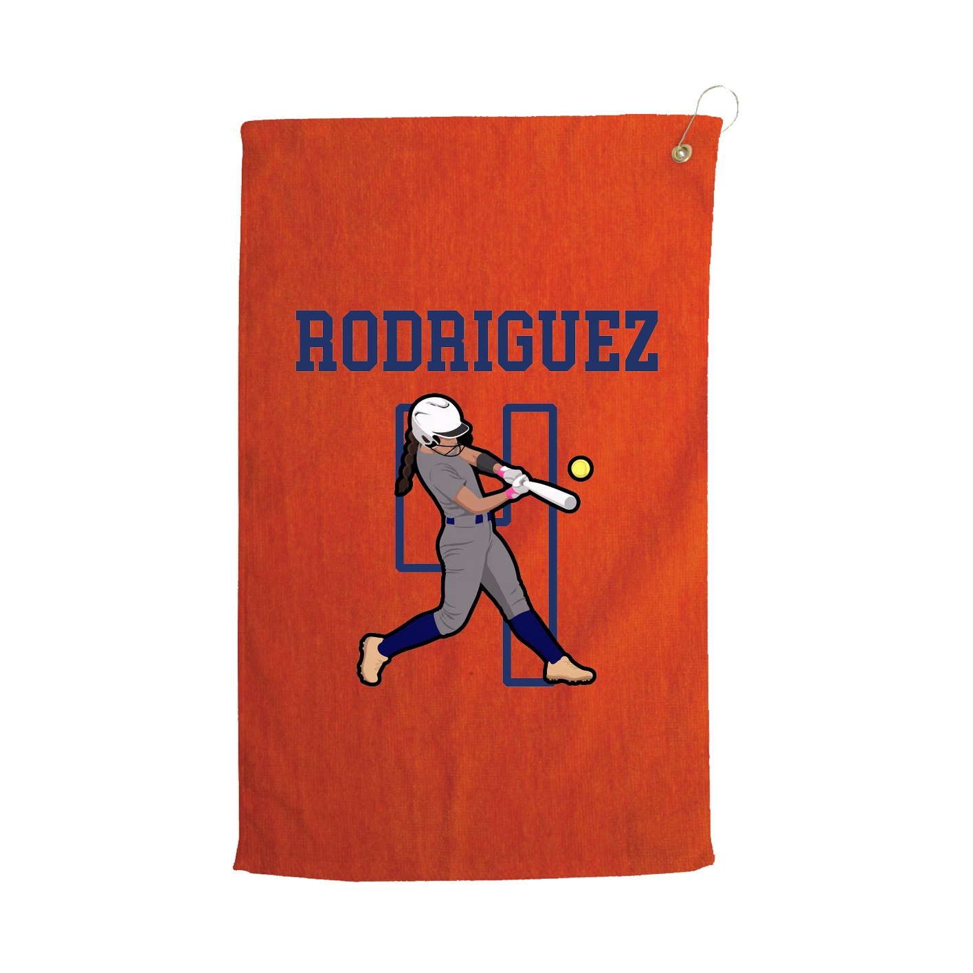 Golf Towel — Shirsey in Orange