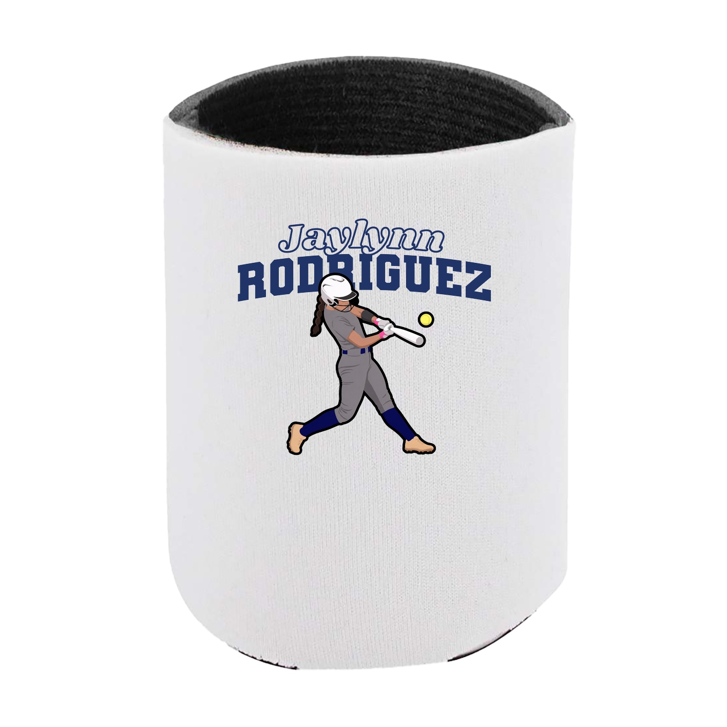 Can Holder — Name Arch in White