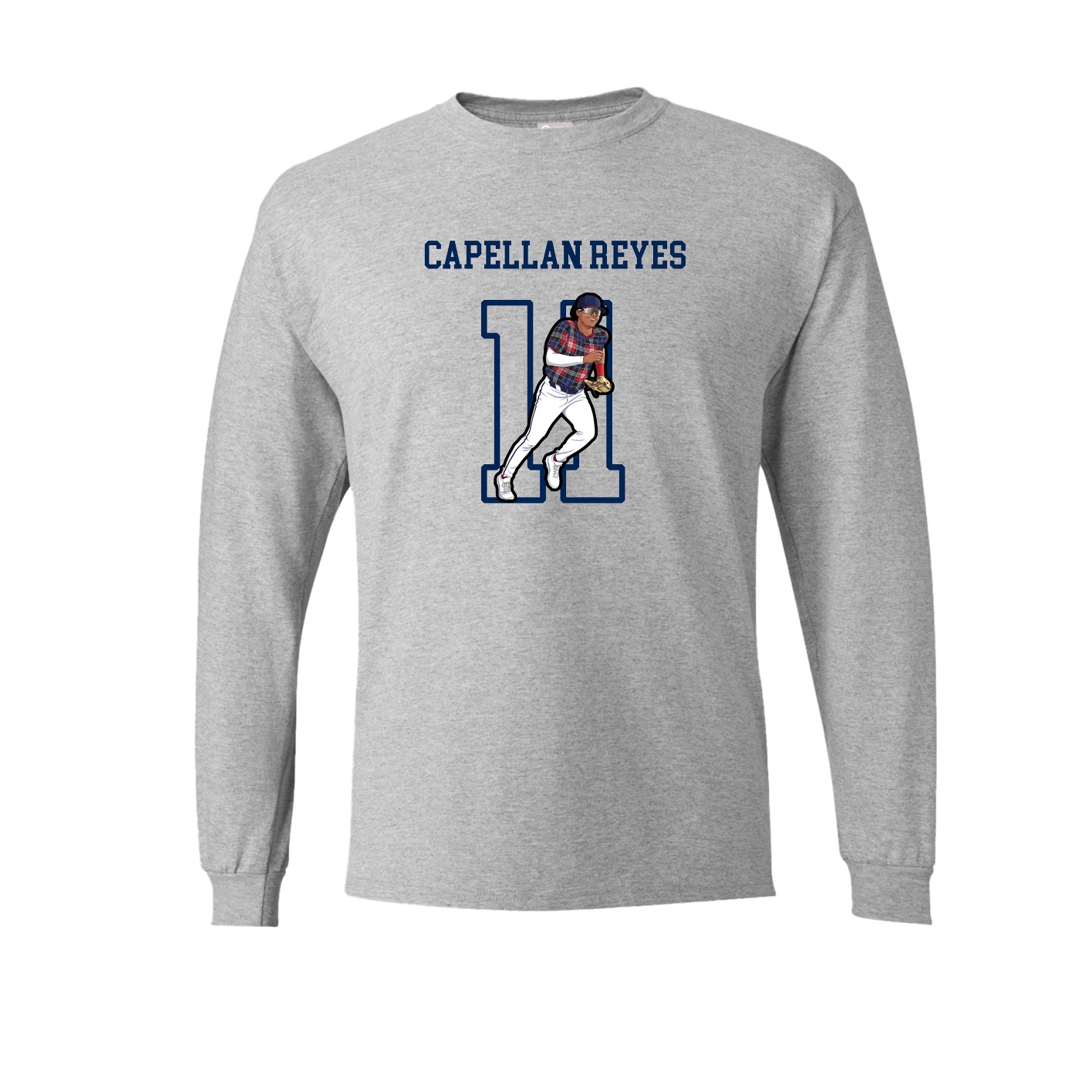 Long Sleeve Tee — Shirsey in Grey