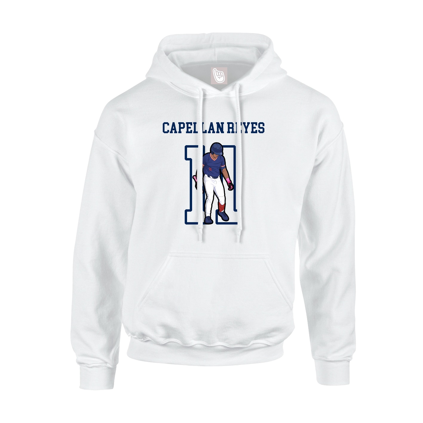 Hoodie — Shirsey in White