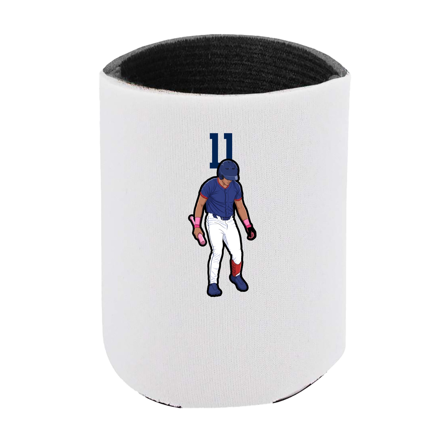 Can Holder — Number Top in White