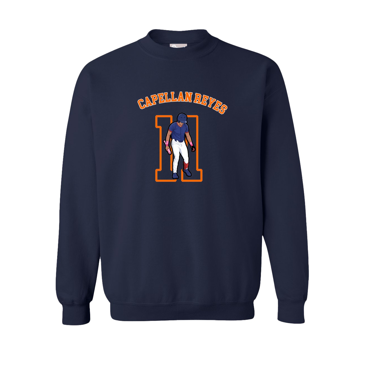 Fleece Crew — Shirsey Arch in Navy