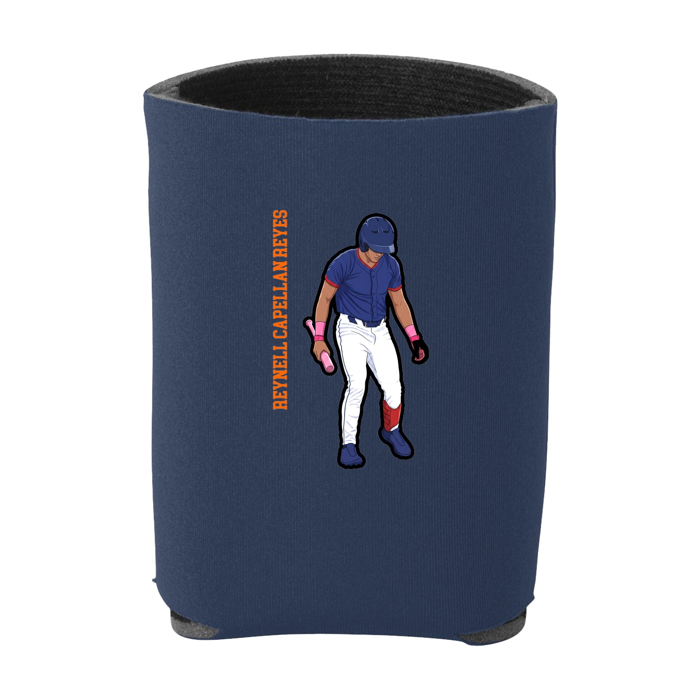 Can Holder — Name Vertical in Navy