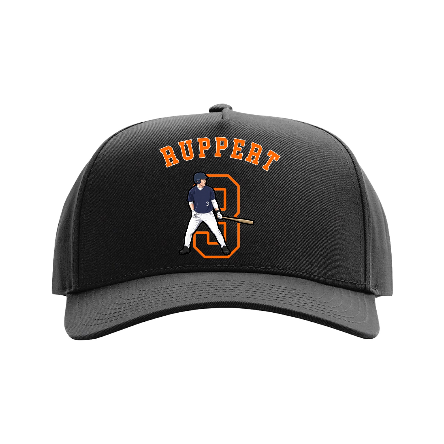 Full Fabric Five-Panel Champ Cap