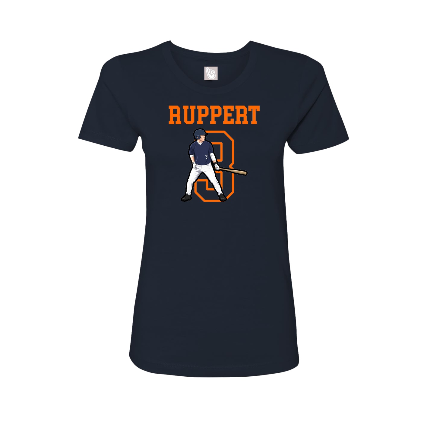 Fitted Women's Tee — Shirsey in Navy