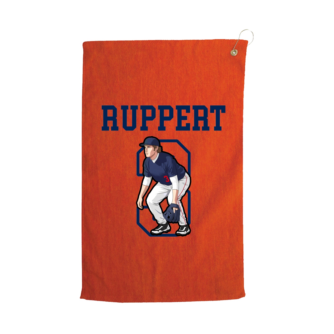 Golf Towel — Shirsey in Orange