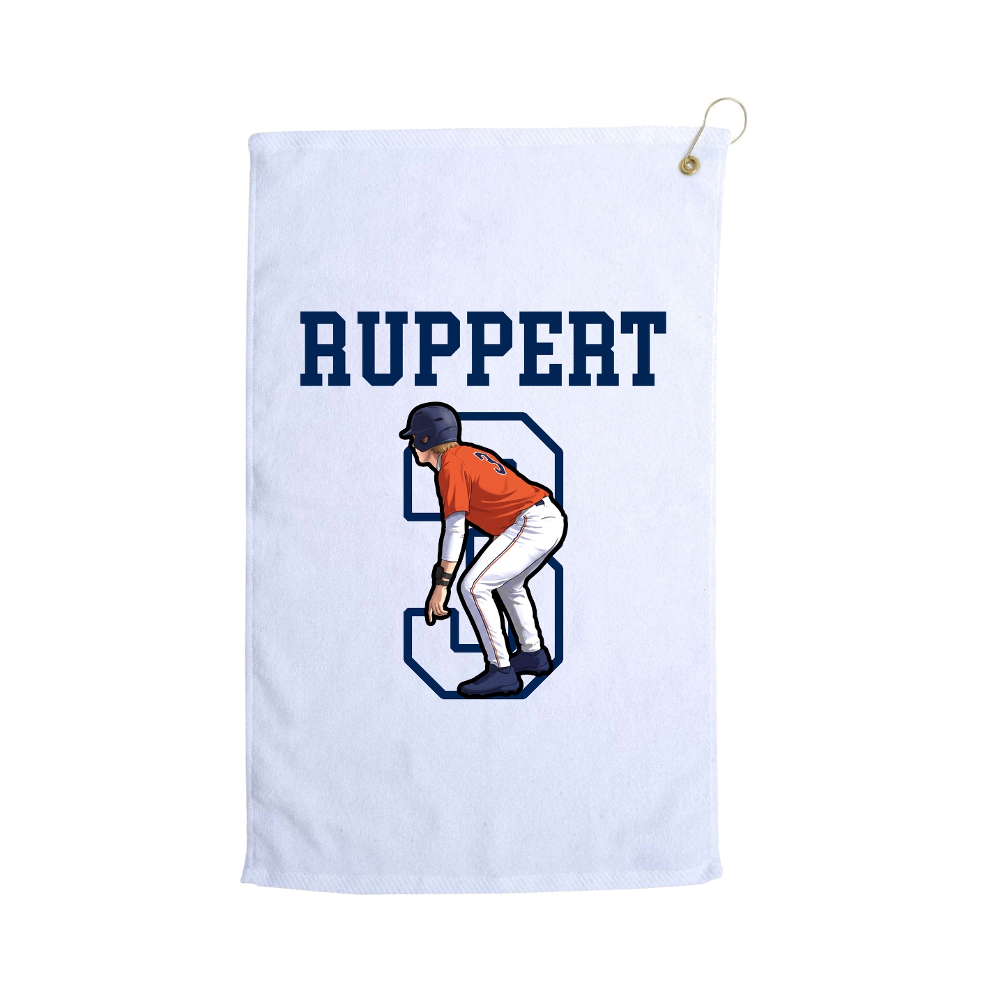 Golf Towel — Shirsey in White