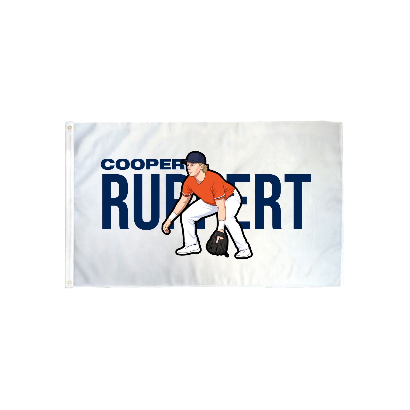 3x5 Flag — Player Name in Classic