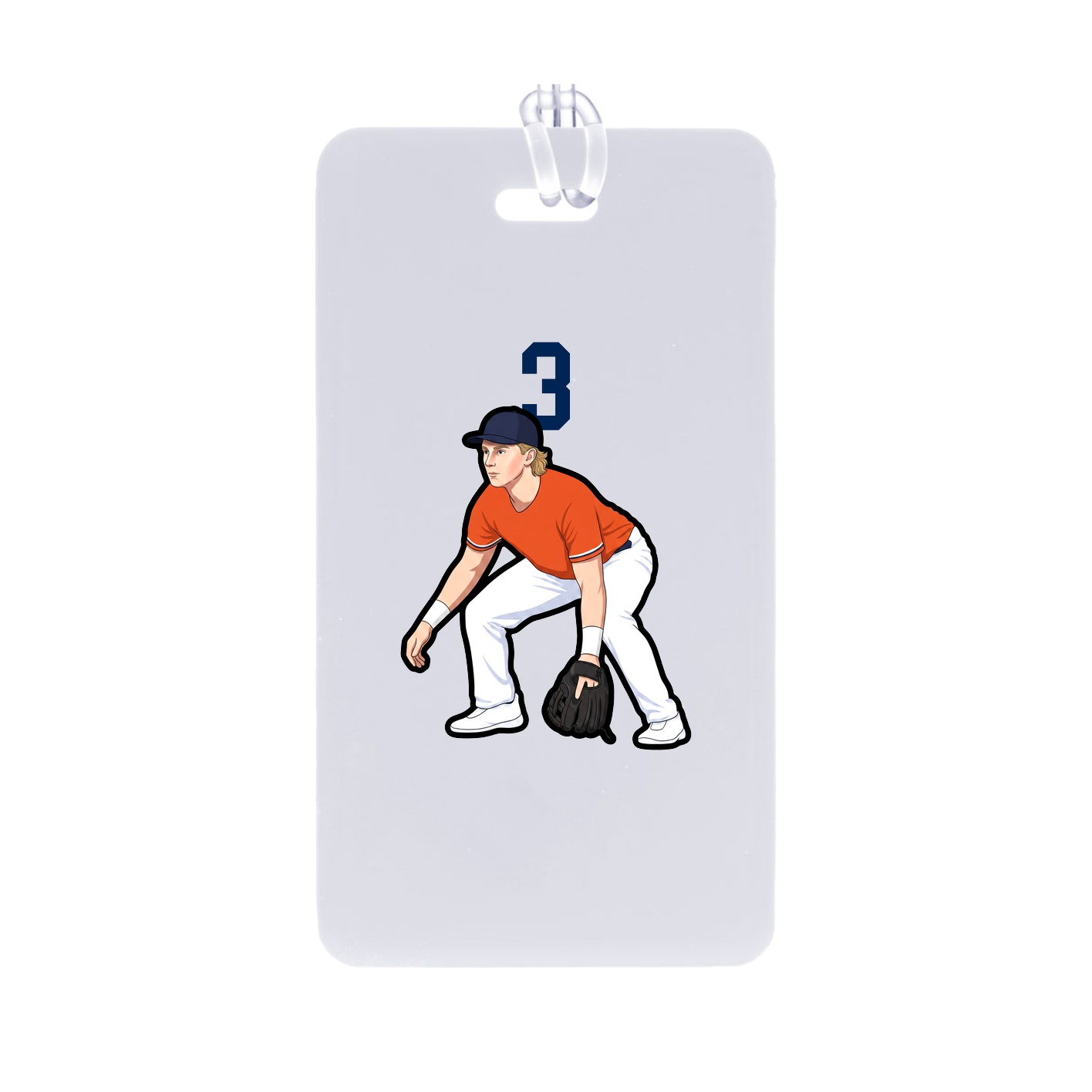 Bag Tag — Number Top in Classic